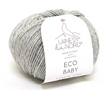 непилингуемый меринос ЭкоБэби 03 меланж серый