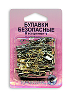 Булавки в ассортименте, 48 шт. Ш27