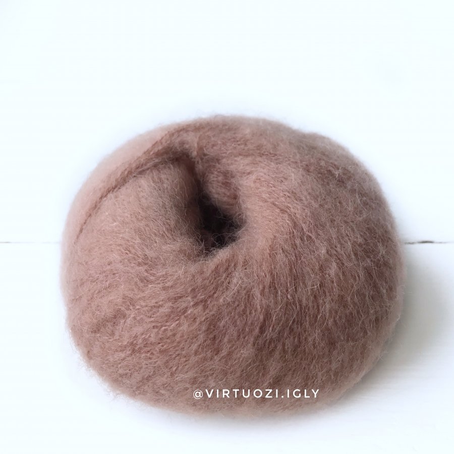 Пряжа Альпака суперлайт (Alpaca Superlight) 128 бежевый