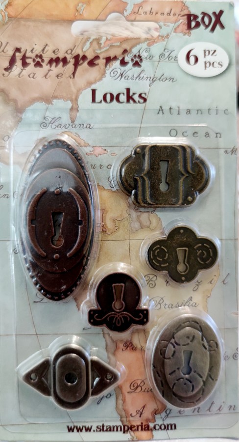 Декоративные элементы из метала SBA35 "Замочные скважины" №ш21