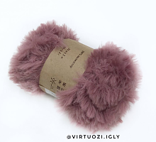 Пряжа Fancy fur (Фанси фе), цвет 21 брусника