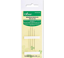 ИГЛЫ ДЛЯ БИСЕРА NO.10-13  CLOVER  4 шт