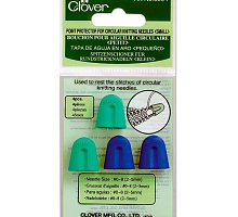 Резиновые наконечники для круговых спиц (малые) Clover ш22