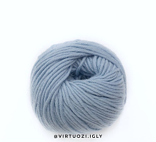 Пряжа Памир (Pamir) 4995 голубой