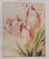 Картина стразами "Тюльпаны" (25 x 30см) без подрамника