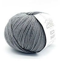 непилингуемый меринос ЭкоБэби 04 серый мышиный