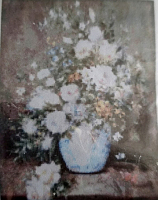 Картина стразами "Букет в вазе" (29.7 x 39.5см) без подрамника