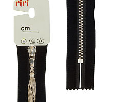 МОЛНИЯ МЕТАЛЛ, NI, СЛАЙДЕР ZUFF, НА БАРХАТНОЙ ТЕСЬМЕ, 4 ММ, НЕРАЗЪЁМНАЯ,18 СМ, 2110, КОРИЧНЕВЫЙ