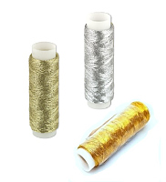 Нитки металлизированные