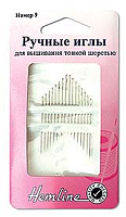 Иглы ручные для вышивания с острым кончиком, №9, 16 шт