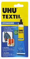 КЛЕЙ ДЛЯ ТКАНИ UHU TEXTIL, 19 МЛ В БЛИСТЕРЕ -ш21
