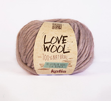 Пряжа Love Wool, цвет 109 пыльная роза