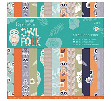 Owl Folk 1515    ,  Docrafts PMA160193