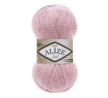 Пряжа Ализе  Шал Симли (Sal Simli) 363 - розовый жемчуг