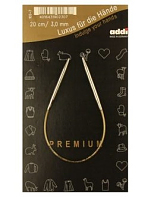 Спицы металлические круговые супергладкие 105-7, длина 20