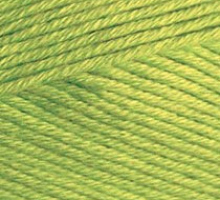 Пряжа BELLA Alize 492 зеленый