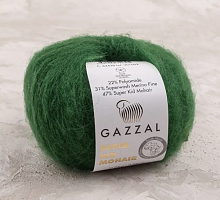 Super Kid Mohair Gazzal 64428 темно-зеленый