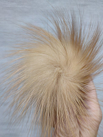 Помпон из меха енота, 18см