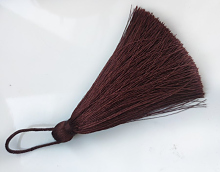 Кисть, цвет темно-коричневый, 110 мм (Турция)  ш14