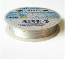 Спандекс без оплетки белый, 1 мм х 18 м ш8