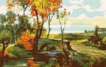 Набор для вышивания "Осенний пейзаж"