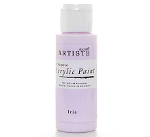 Краска акриловая ARTISTE бледно-сиреневый