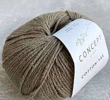 Пряжа Cotton-Yak (Коттон-Як), цвет 103 серо- бежевый