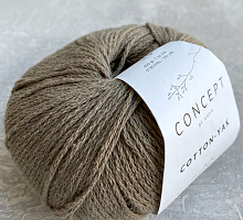 Пряжа Cotton-Yak (Коттон-Як), цвет 103 серо- бежевый