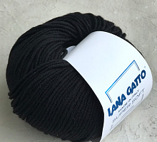 Lana Gatto Super Soft (Суперсофт) 10008 черный (7+10+1)