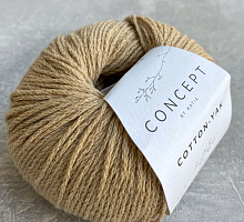 Пряжа Cotton-Yak (Коттон-Як), цвет 101 кэмел