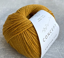 Пряжа Cotton-Yak (Коттон-Як), цвет 106 охра