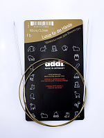 Спицы никелированные круговые с удлиненным кончиком, №2, 100 см