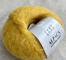 Пряжа Альпака суперлайт (Alpaca Superlight) 11 желтый
