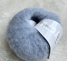 Пряжа Альпака суперлайт (Alpaca Superlight) 33 серо-голубой