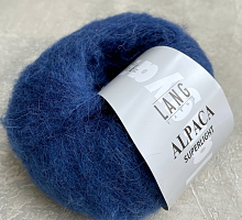Пряжа Альпака суперлайт (Alpaca Superlight) 35 василек