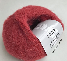 Пряжа Альпака суперлайт (Alpaca Superlight) 62 терракотовый