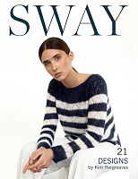 Книга "Sway", дизайнер Kim Hargreaves (Rowan) без описания на русском языке