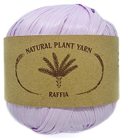 Пряжа Рафия (Raffia), цвет 180 светлая сирень