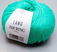 Туринг Lang Yarns (Touring) нежный бирюзовый - 3 мотка