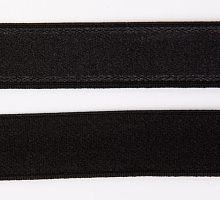 Резинка бретелечная черная 16мм