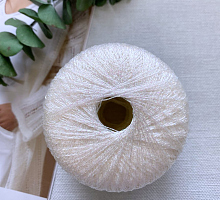 Lurex Lame 550 Seam (Люрекс Ламе 550) - 111 - перламутровый белый