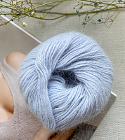 Пряжа Angora Soft (Ангора Софт), цвет 7331 голубой