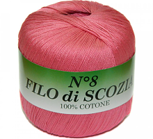 Filo Di Scozia №8 (Фило Ди Скозиа №8 - 22 темный розовый