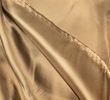 Подкладка-стрейч №1 бежевая,  вискоза-атлас. (цена за 1см)