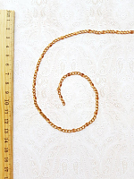 Цепь декоративная золото, ширина 4 мм.