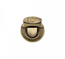 Замок для сумки бронза ш17