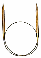 Спицы круговые из оливкового дерева №4,5, 50 см