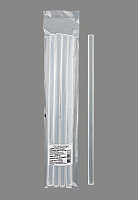 Клей прозрачный, 4 штуки D-11,2мм, 30см ш14 цвет желто-бежевый прозрачный