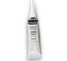 Контур по ткани перламутровый синий 18 мл