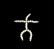 Гибкий скелет маленький